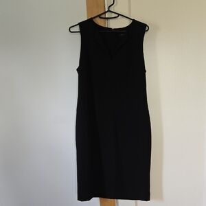 Ann Taylor Sleeveless Split Neck Cocktail Dress